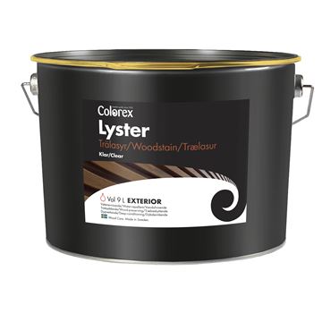 Facadeolie - Colorex - Lyster - oliebaseret - klar - med fungicid - 9 l